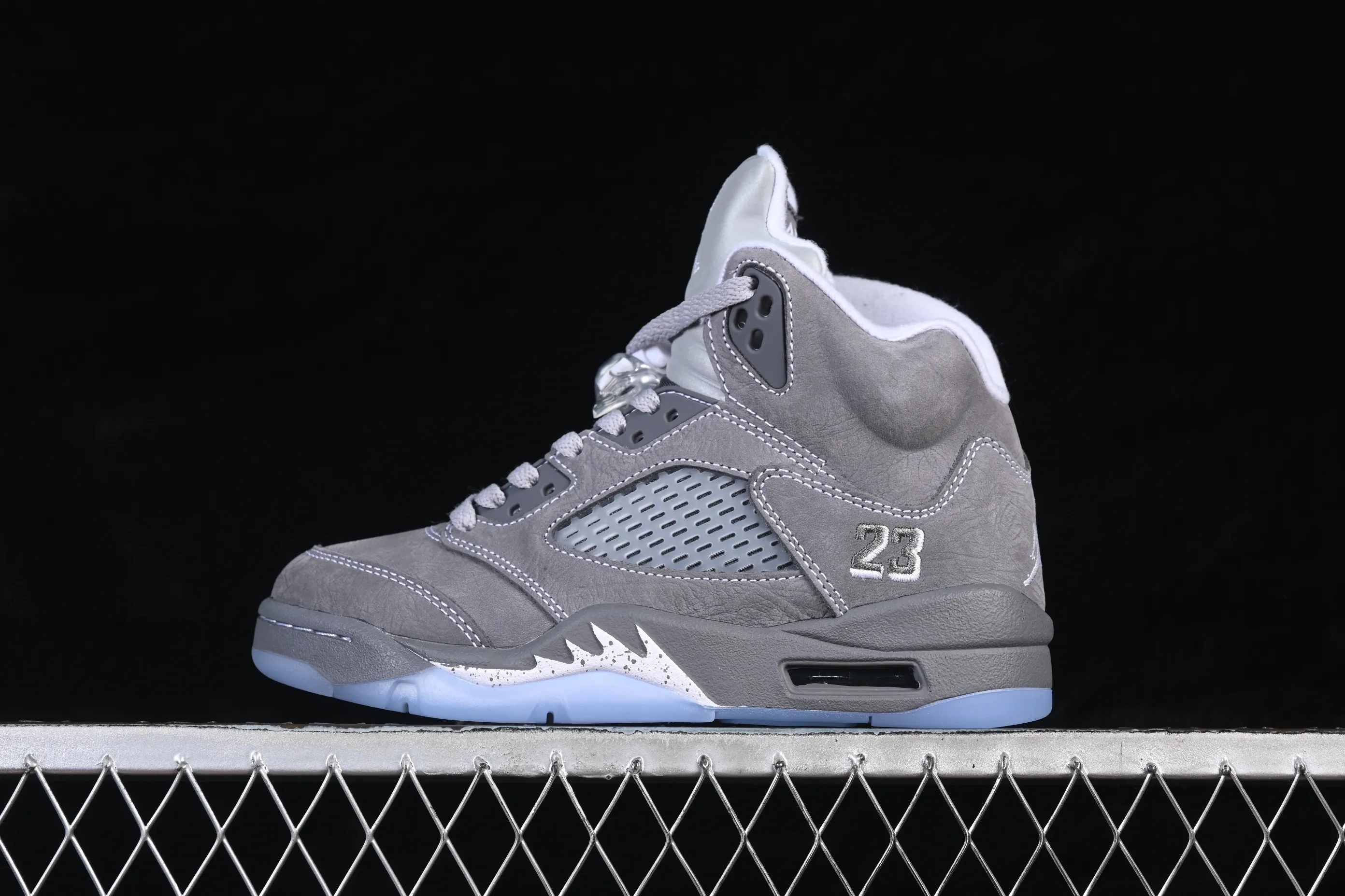All categories Air Jordan Jordan series basketball shoes Air Jordan 5 Air Jordan 5 "Wolf Grey" AJ5 Joe 5 Wolf Gray first layer basketball shoes DD0587-002